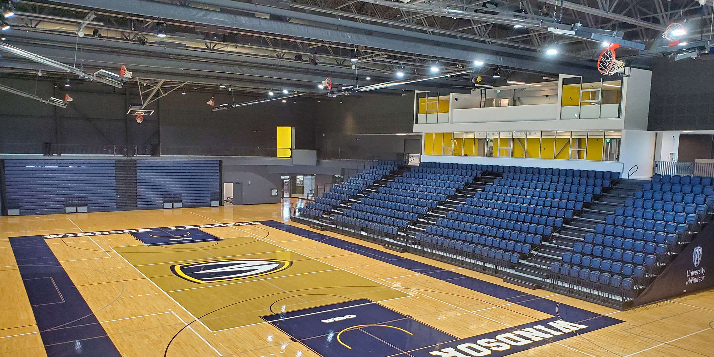 Interior of Toldo Lancer Centre at University of Windsor