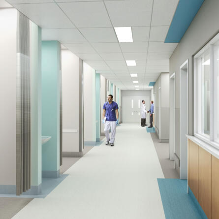 MillsMemorialHospital_InteriorHall