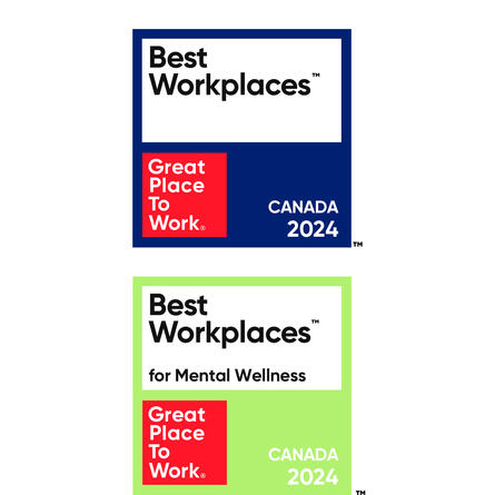 Best Workplaces in Canada and Best Workplaces for Mental Wellness 2024
