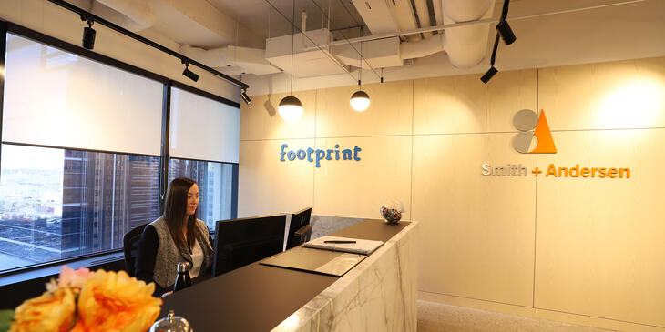 Calgary Office Reception Area