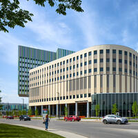 Calgary Cancer Centre Grid Image