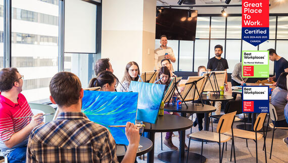 Careers Banner - Paint Night