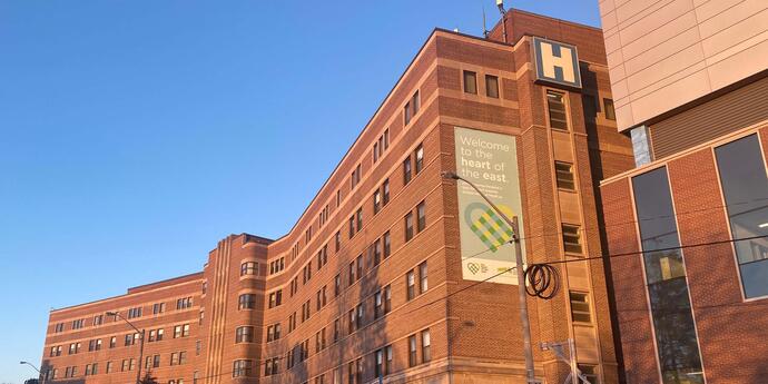 Michael Garron Hospital ED negative pressure rooms