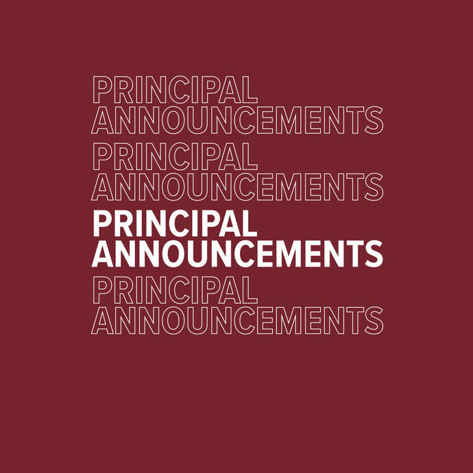 Principal Announcement Jam