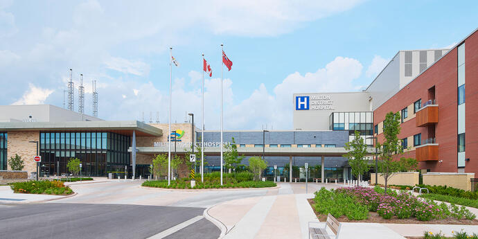 Milton District Hospital Exterior