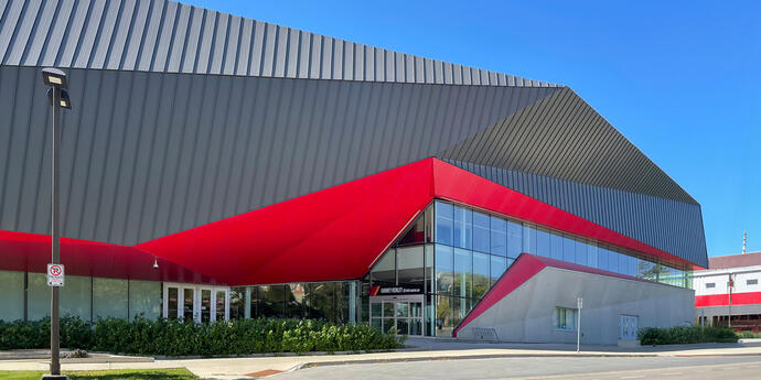 U of Guelph W.F. Mitchell Athletic Centre Banner Image